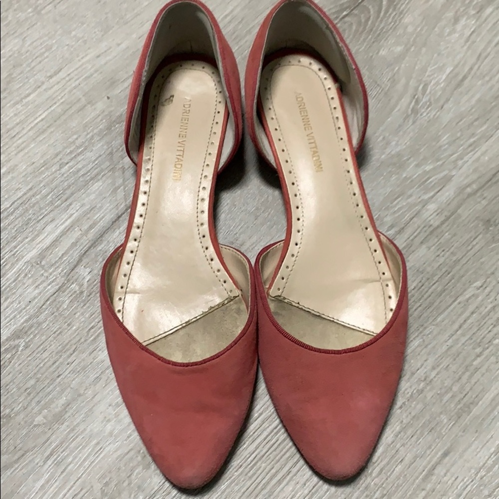 Adrienne Vittadini: Pink Flats Size 7